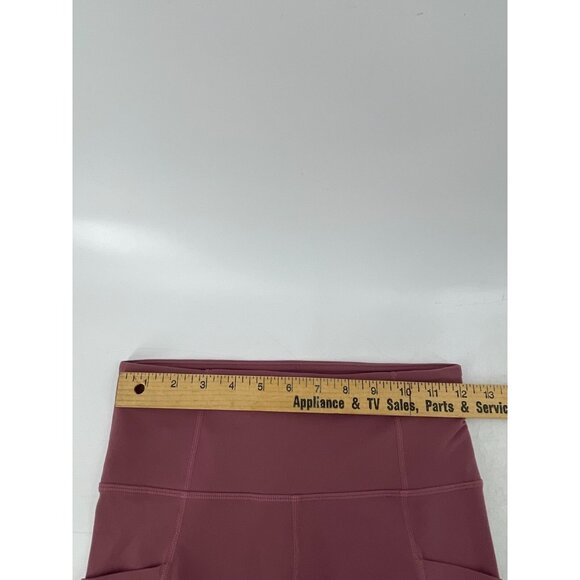 Athleta Women's Pink Pull On Cropped Stretch Activewear Leggings Size XS - Picture 14 of 16